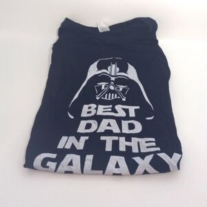 BEST DAD IN THE GALAXY SHIRT SLEEVE TSHIRT